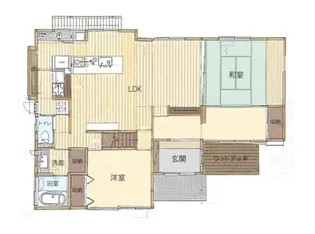 福岡県福岡市南区柏原2丁目【一戸建】の間取り