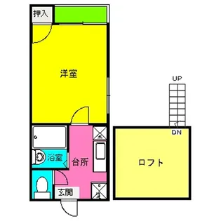 スルーヴァリⅡ【2階】の間取り