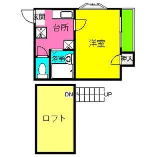 クローバー・ハイツ【2階】の間取り