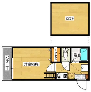 ファミール井尻南II【202号室】の間取り