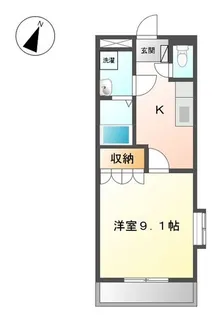 MUSE(ミューズ)【2階】の間取り