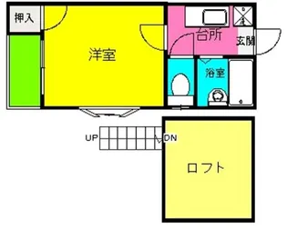 サニーテラス1番館【1階】の間取り