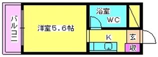 ラフォーレ山本【402号室】の間取り