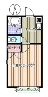 セピアハイツ春日【202号室】の間取り