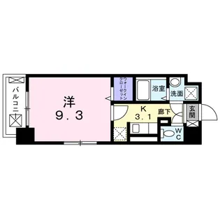 パルトネール板付【6階】の間取り