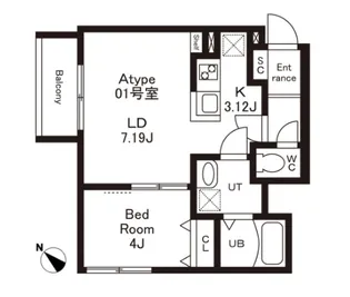 仮)Cherim南福岡V【3階】の間取り