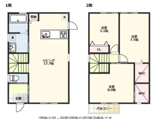 福岡県那珂川市松木1丁目【一戸建】の外観