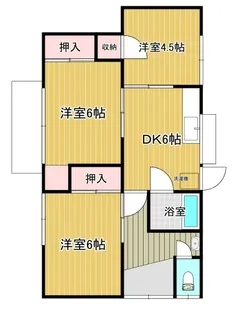 福岡県春日市上白水1丁目【一戸建】の間取り