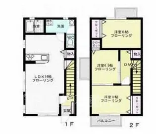 ローズコート悠の間取り