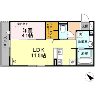 D-room光丘【2階】の間取り