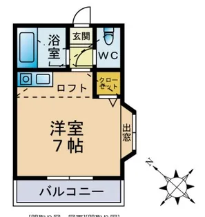 lt’s春日原東【101号室】の間取り