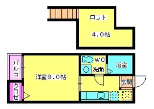 コンフォルト【1階】の間取り