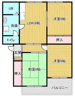 石川ビル【402号室】の間取り