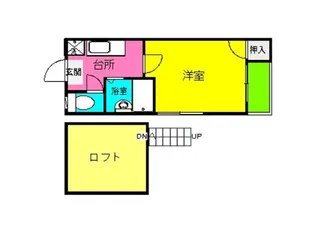 シティ井尻クラシオン【101号室】の間取り