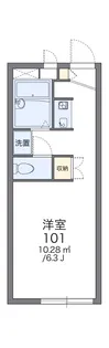 レオパレスVICTORYWINNER【2階】の間取り