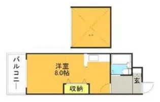 ハイツルミエール【1階】の間取り