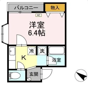 ドリームクローバー【1階】の間取り