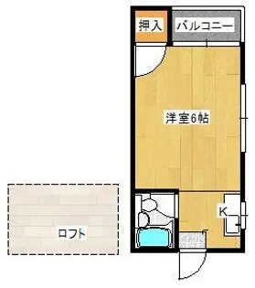 コーポ須玖【1階】の間取り