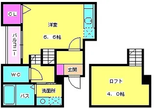 Stage笹原【2階】の間取り