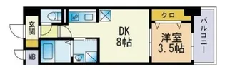Elegante La Luce【503号室】の間取り