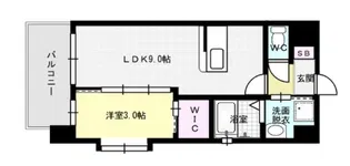 LIFEFIELD二日市駅前【505号室】の間取り
