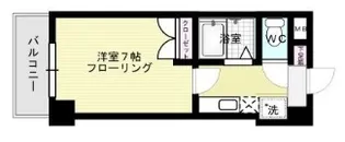 モナーク大橋【104号室】の間取り