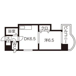 ローヤルハイツ月寒東5【305号室】の間取り