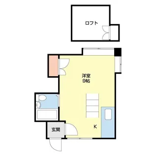 ハイツエレガンス【203号室】の間取り
