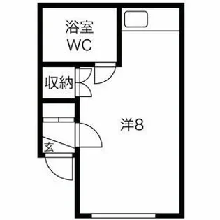 センターハイツ3-4【2階】の間取り