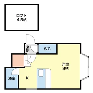 プラチナパレス【101号室】の間取り