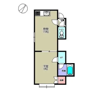 エミネンス栄通【303号室】の間取り