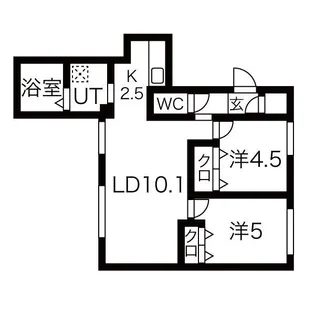FOLIAGE PLACE【1階】の間取り