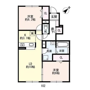 Lively Home【1階】の間取り