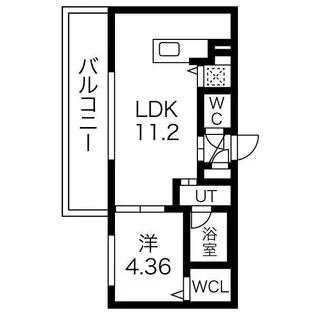 イール南円山【3階】の間取り