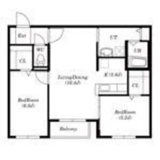 REEF nest【1階】の間取り