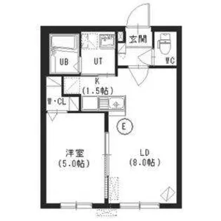 クレストN13【4階】の間取り