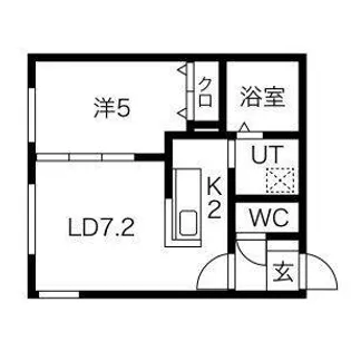 Salone南郷(サローネ南郷)【4階】の間取り