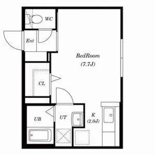nexuse N24(ネクサスN24)【505号室】の間取り