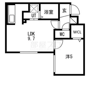 レストニオ宮の沢【303号室】の間取り