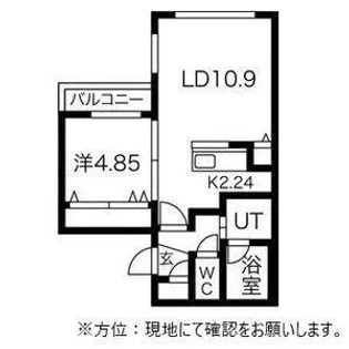 Estavie円山(エスタヴィエ円山)【3階】の間取り