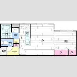 Welina北円山【4階】の間取り