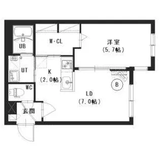 アッサンブラージュH.D.R.【2階】の間取り
