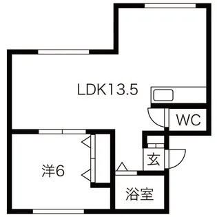 サンワイドハイツA【212号室】の間取り