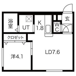 マピエス元町【2階】の間取り