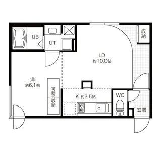 Ti amo N22【301号室】の間取り