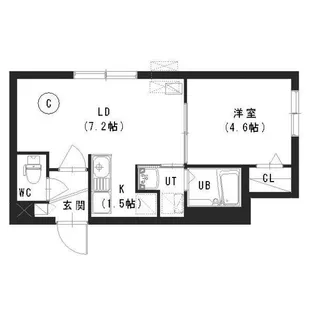 PLAZA N-4 (プラザ エヌ4)【403号室】の間取り