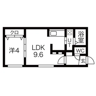 ALPHA本郷通【2階】の間取り