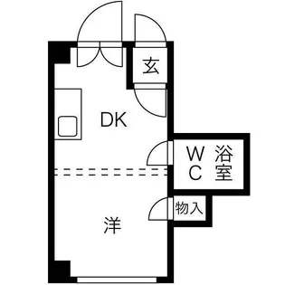 日勝ハウス【305号室】の間取り