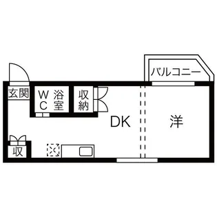 フェルム・アンソレイユ【2階】の間取り