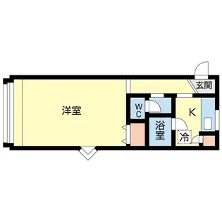 ヴィレッジ山の手【3階】の間取り